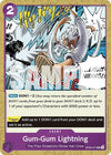 Image for Gum-Gum Lightning (Emperors in the New World) (OP09-077) - One Piece Card Game