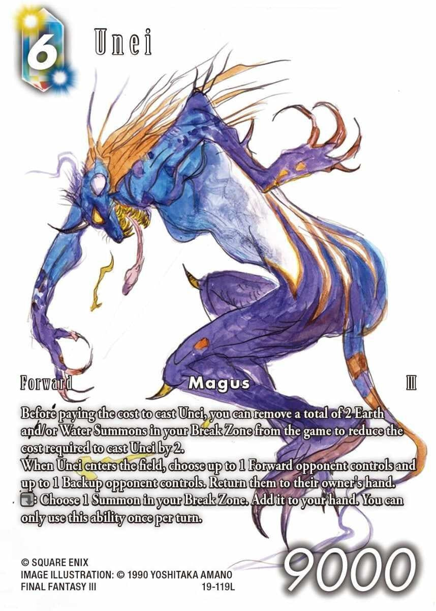 Image for Unei (Hidden Legends) (19-119L) - Final Fantasy TCG