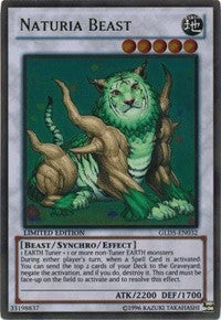 Image for Naturia Beast (Gold Series: Haunted Mine) (GLD5-EN032) - YuGiOh