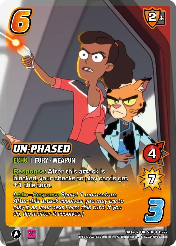 Image for Un-phased (Challenger Series: Star Trek: Lower Decks) (STK01 11/22) - UniVersus