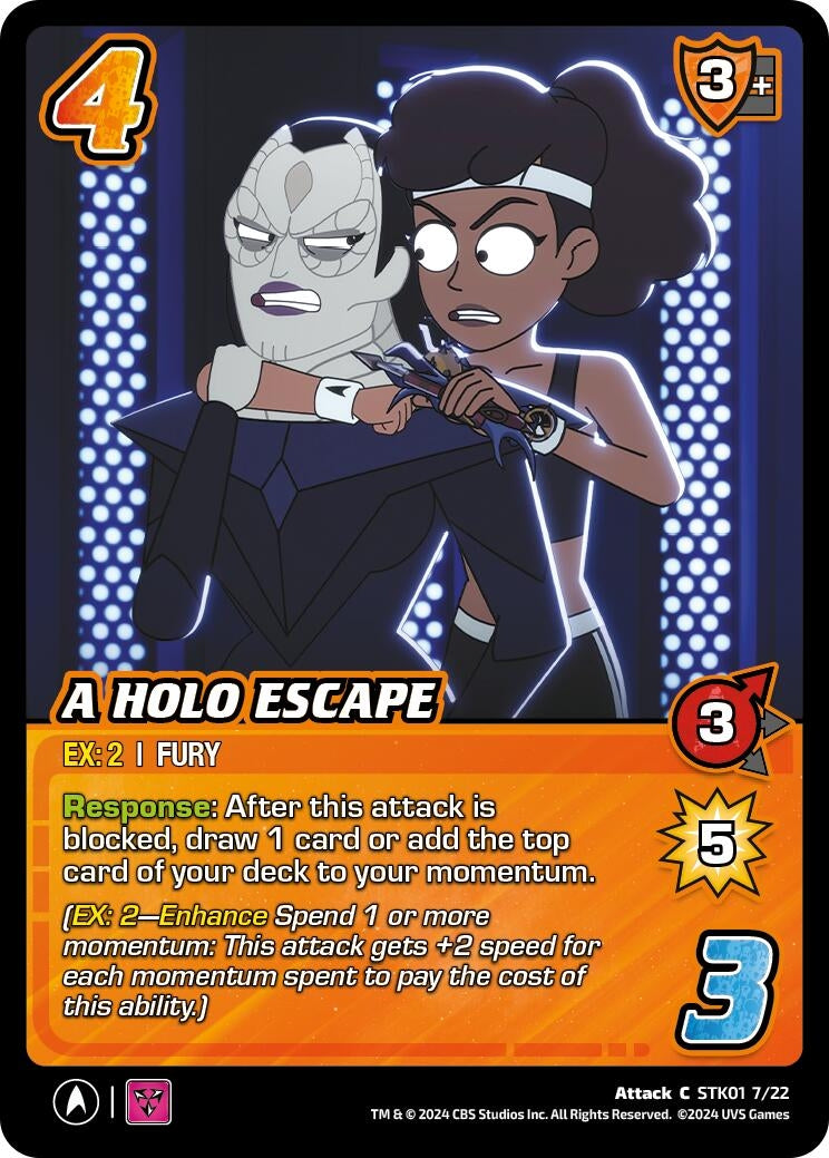 Image for A Holo Escape (Challenger Series: Star Trek: Lower Decks) (STK01 7/22) - UniVersus