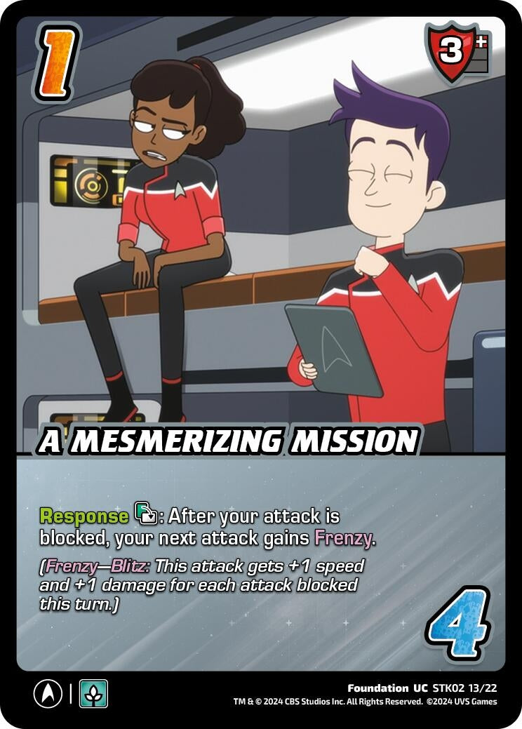 Image for A Mesmerizing Mission (Challenger Series: Star Trek: Lower Decks) (STK02 13/22) - UniVersus