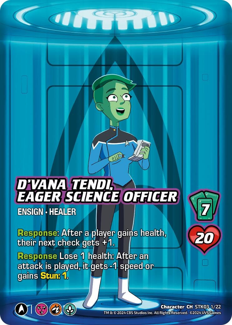 Image for D'Vana Tendi, Eager Science Officer (Challenger Series: Star Trek: Lower Decks) (STK03 1/22) - UniVersus