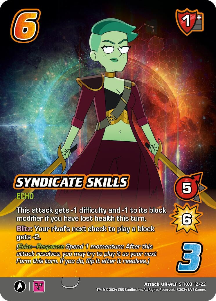 Image for Syndicate Skills (Alternate Art) (Challenger Series: Star Trek: Lower Decks) (STK03 12/22) - UniVersus