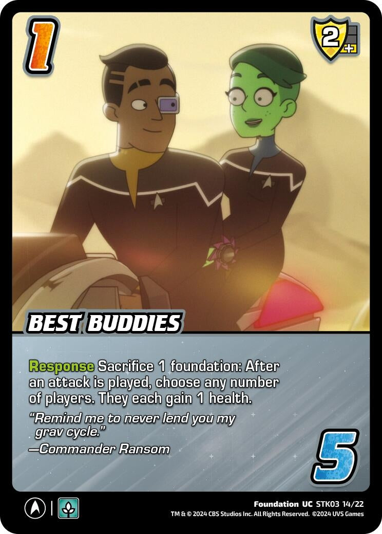Image for Best Buddies (Challenger Series: Star Trek: Lower Decks) (STK03 14/22) - UniVersus