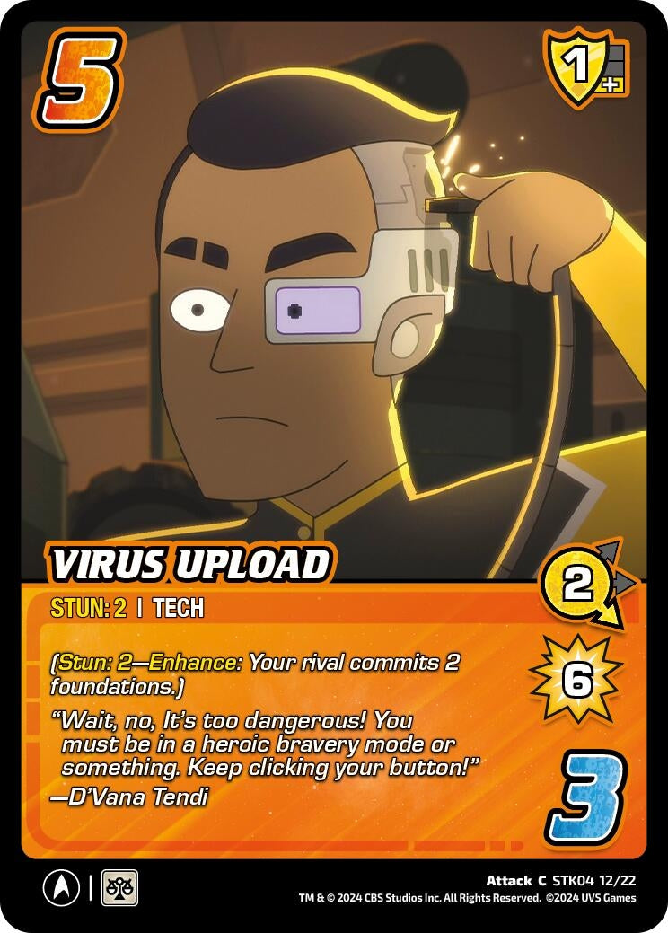 Image for Virus Upload (Challenger Series: Star Trek: Lower Decks) (STK04 12/22) - UniVersus