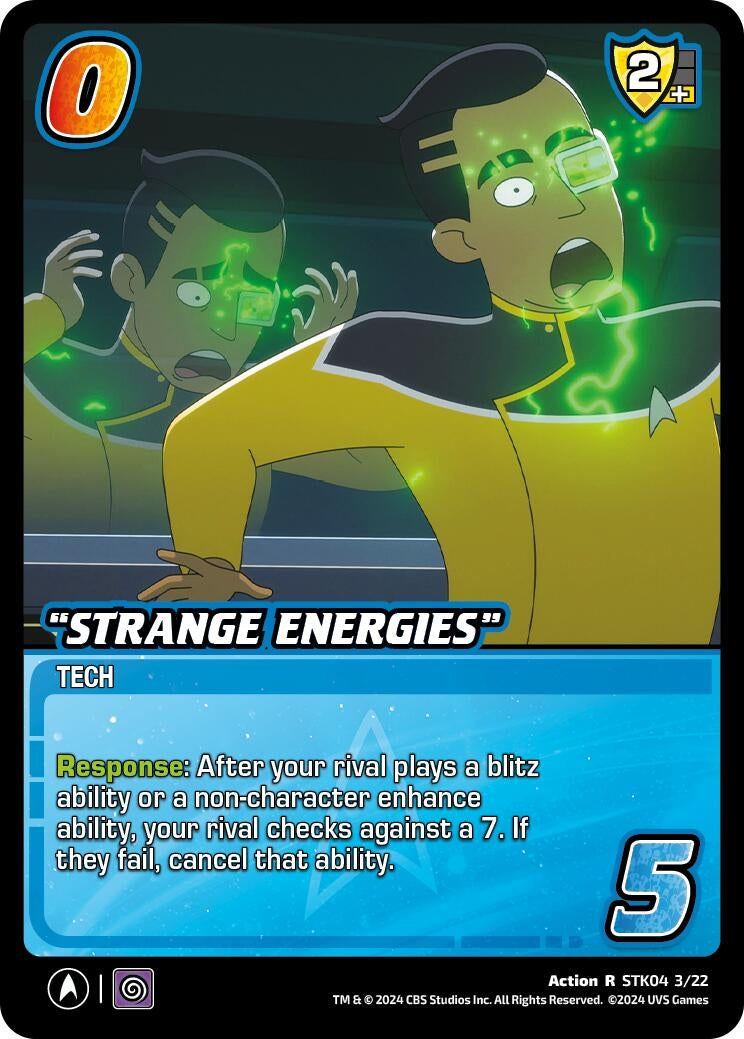 Image for "Strange Energies" (Challenger Series: Star Trek: Lower Decks) (STK04 3/22) - UniVersus