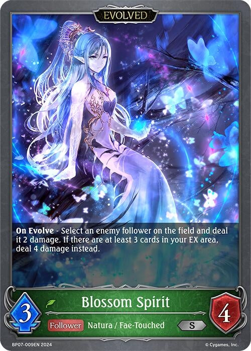 Image for Blossom Spirit (Evolved) (BP07: Verdant Steel) (BP07-009EN) - Shadowverse: Evolve
