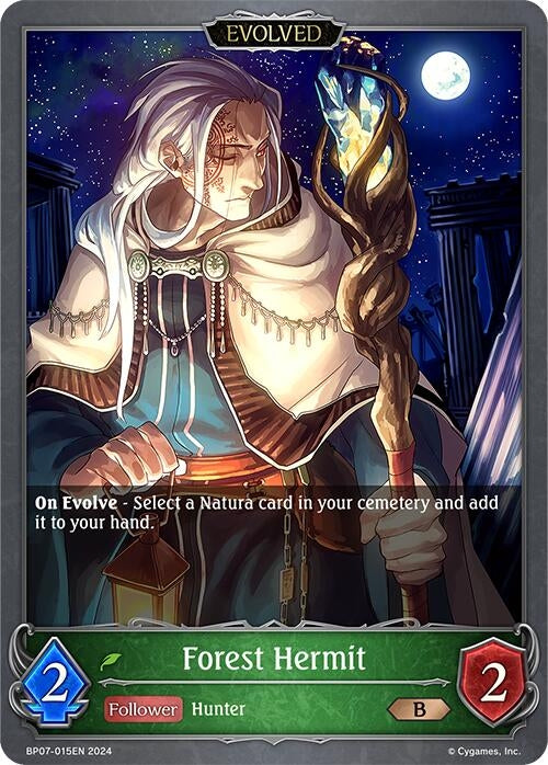 Image for Forest Hermit (Evolved) (BP07: Verdant Steel) (BP07-015EN) - Shadowverse: Evolve