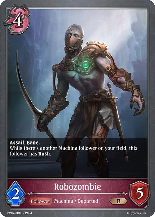 Image for Robozombie (BP07: Verdant Steel) (BP07-080EN) - Shadowverse: Evolve