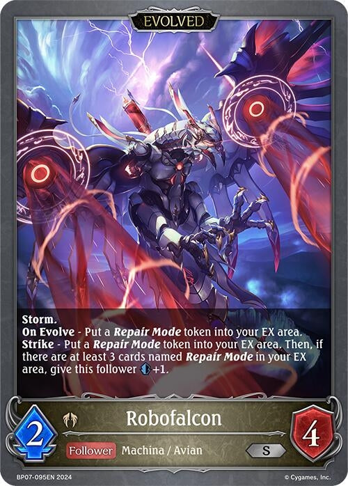 Image for Robofalcon (Evolved) (BP07: Verdant Steel) (BP07-095EN) - Shadowverse: Evolve