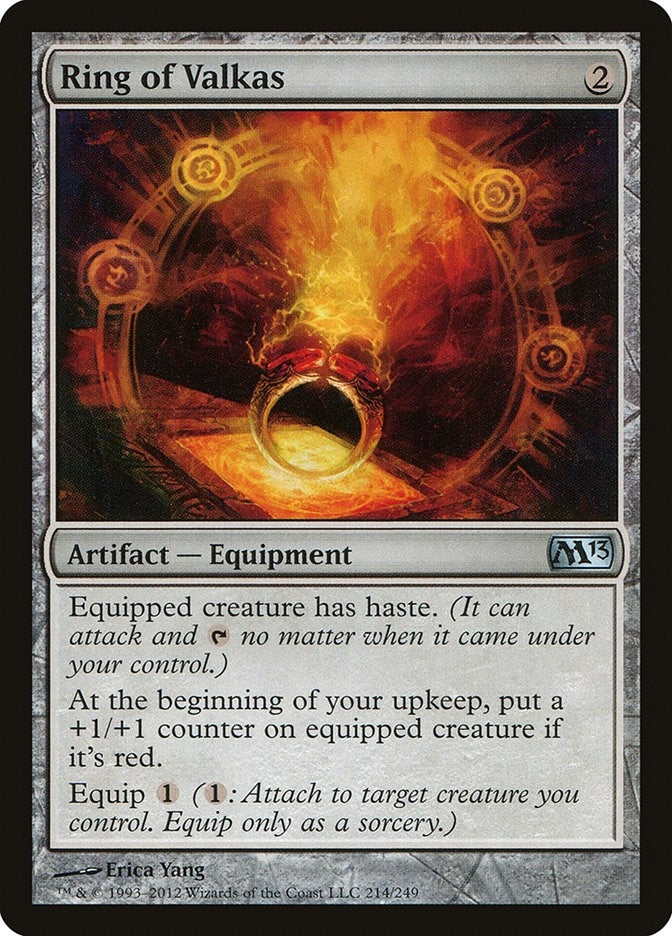 Image for Ring of Valkas (Magic 2013 (M13)) (214) - Magic: The Gathering