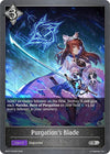 Image for Purgation's Blade - P33EN (Foil) (BP07: Verdant Steel) (BP07-P33EN) - Shadowverse: Evolve