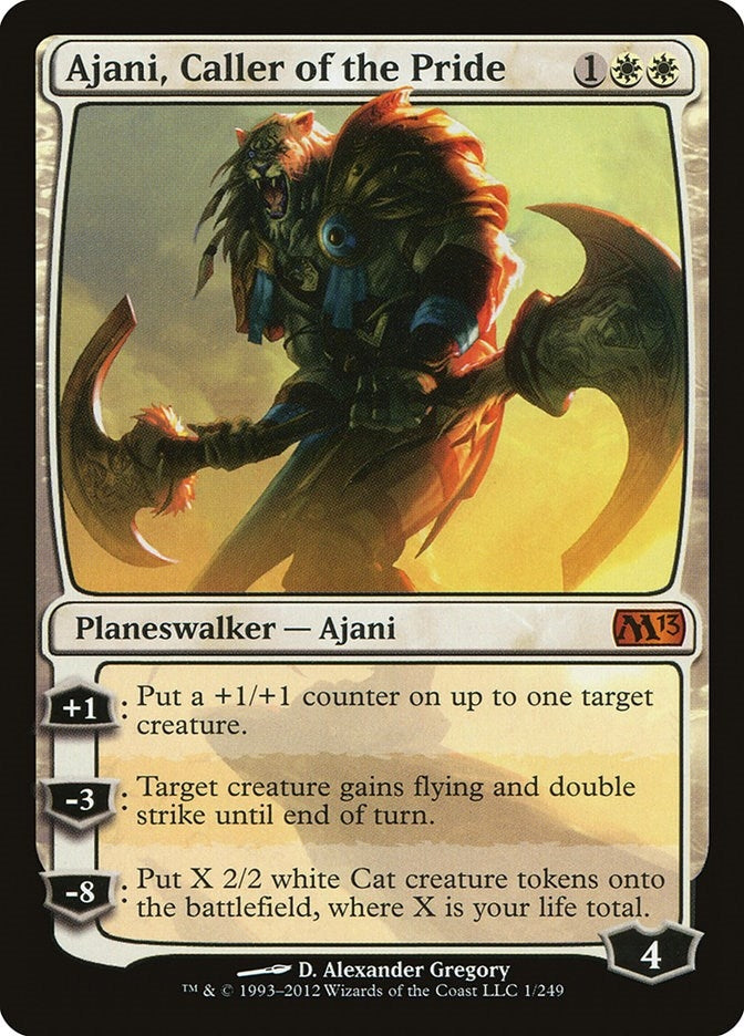 Image for Ajani, Caller of the Pride (Magic 2013 (M13)) (1) - Magic: The Gathering