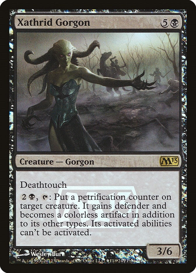 Image for Xathrid Gorgon (Prerelease Cards) (118) - Magic: The Gathering