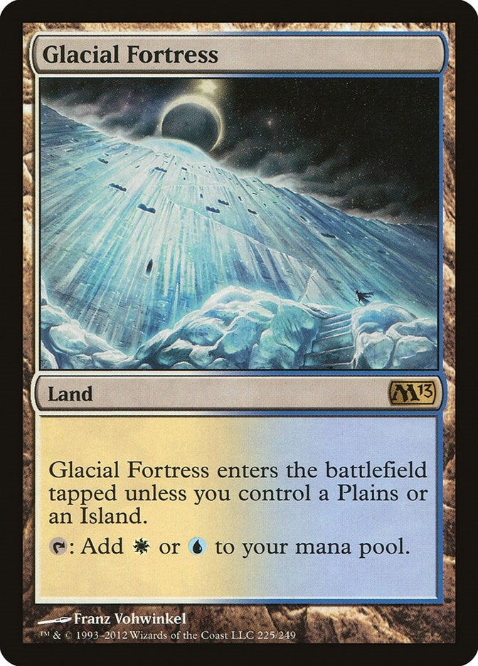 Image for Glacial Fortress (Magic 2013 (M13)) (225) - Magic: The Gathering