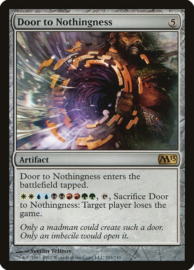 Image for Door to Nothingness (Magic 2013 (M13)) (203) - Magic: The Gathering