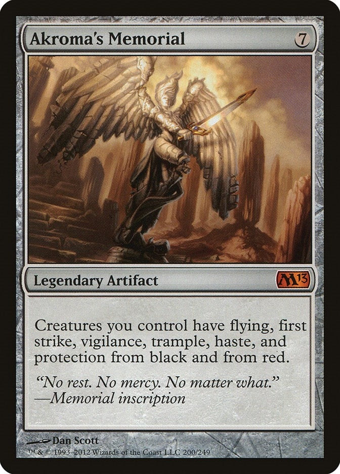 Image for Akroma's Memorial (Magic 2013 (M13)) (200) - Magic: The Gathering