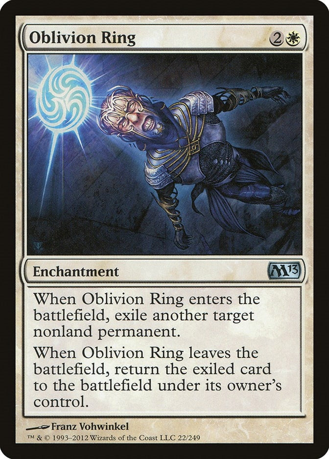 Image for Oblivion Ring (Magic 2013 (M13)) (22) - Magic: The Gathering