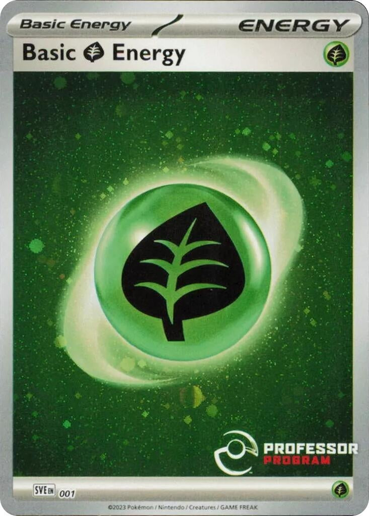 Image for Grass Energy (2023) (Professor Program Promos) (001) - Pokemon