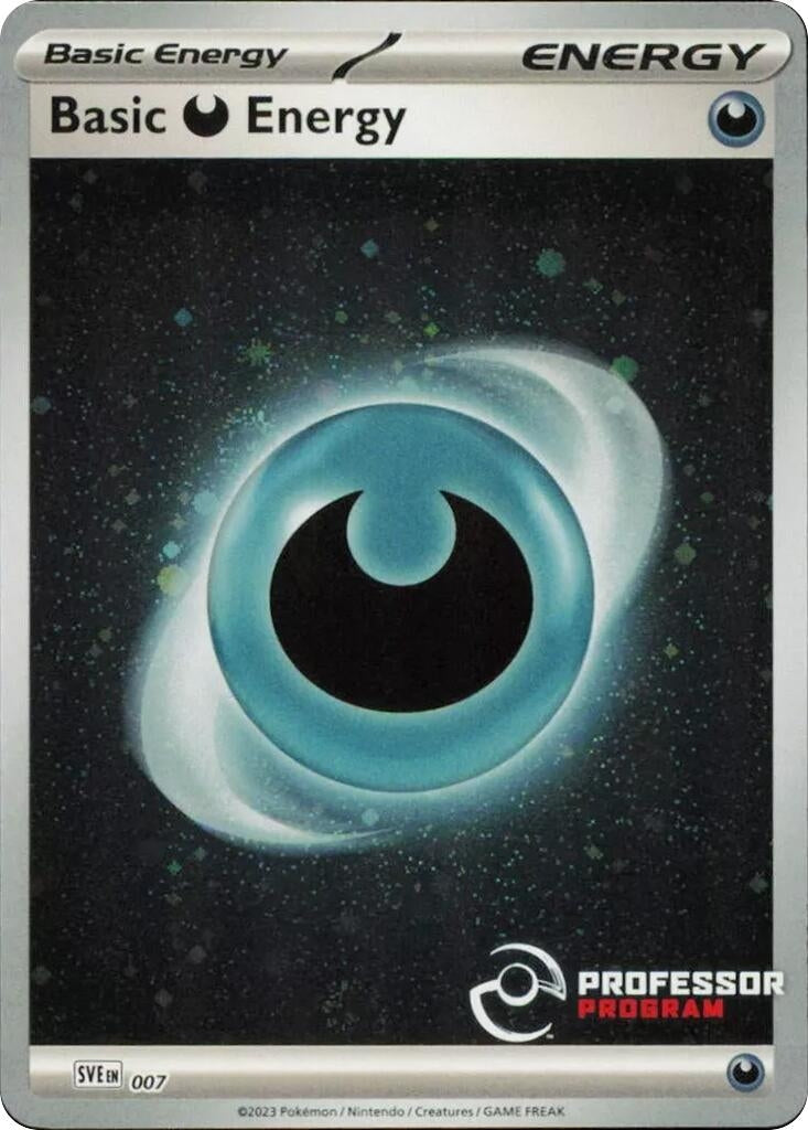 Image for Darkness Energy (2023) (Professor Program Promos) (007) - Pokemon