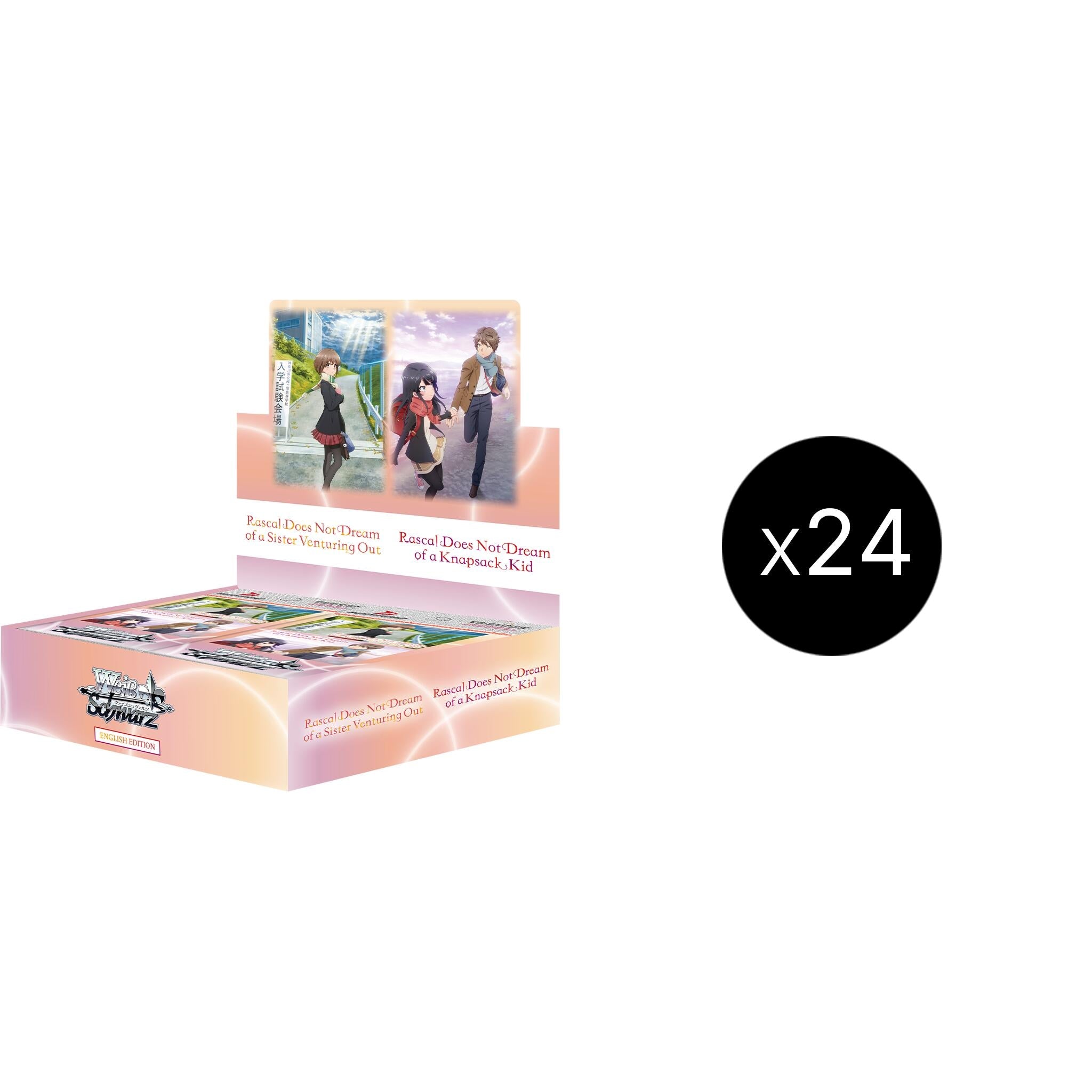 Image for Rascal Does Not Dream Series Booster Box Case - Weiss Schwarz