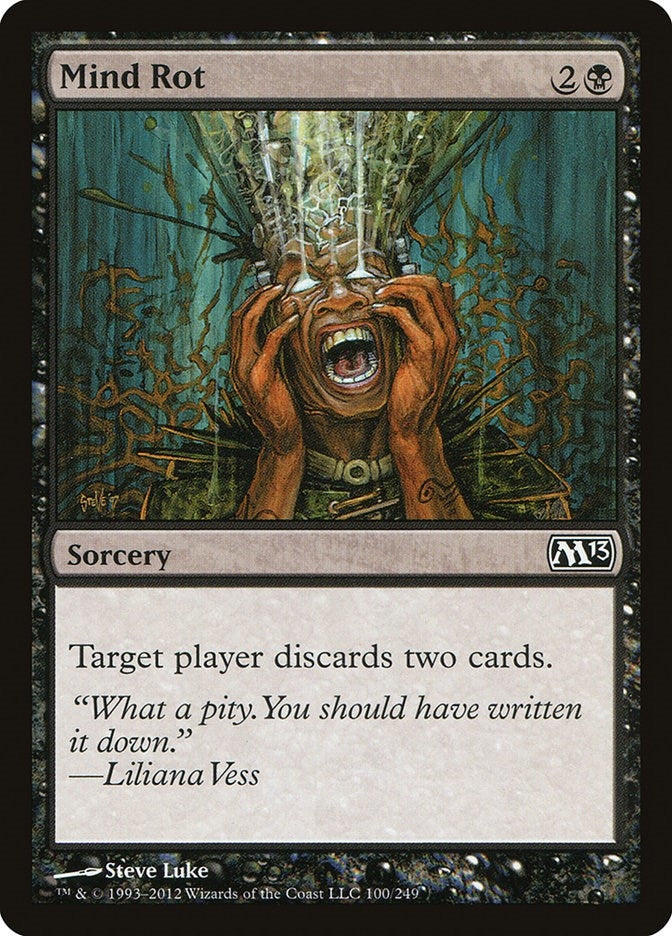 Image for Mind Rot (Magic 2013 (M13)) (100) - Magic: The Gathering