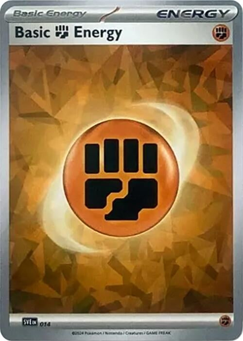Image for Basic Fighting Energy (Cracked Ice Holo) (SV07: Stellar Crown) (014) - Pokemon