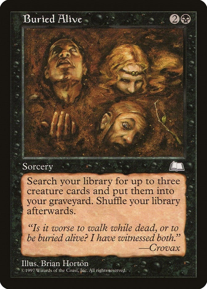 Image for Buried Alive (Weatherlight) - Magic: The Gathering