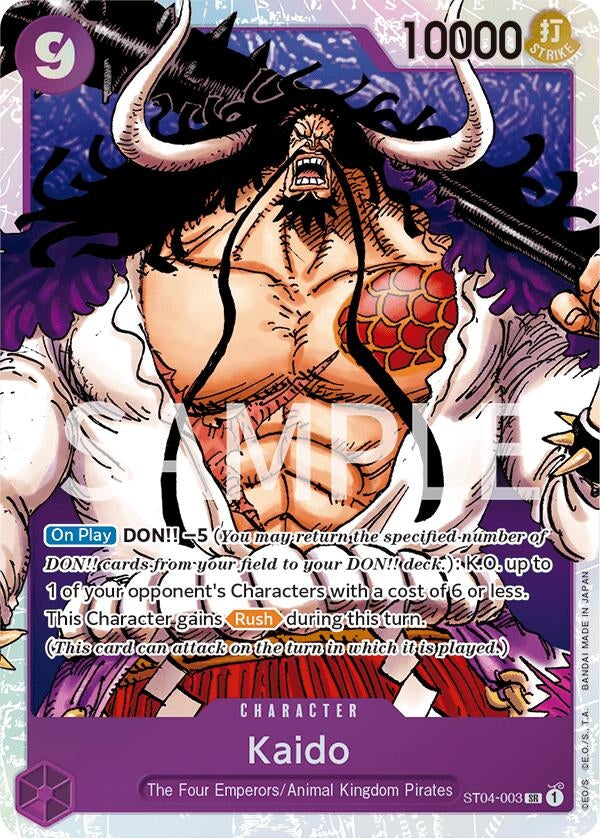 Image for Kaido (003) (Revision Pack Cards) (ST04-003) - One Piece Card Game