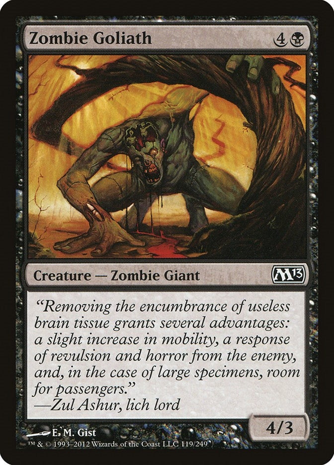 Image for Zombie Goliath (Magic 2013 (M13)) (119) - Magic: The Gathering