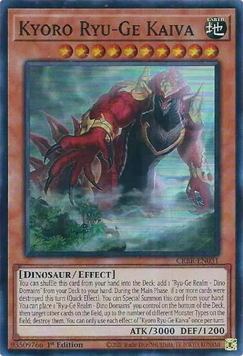 Image for Kyoro Ryu-Ge Kaiva (Crossover Breakers) (CRBR-EN031) - YuGiOh