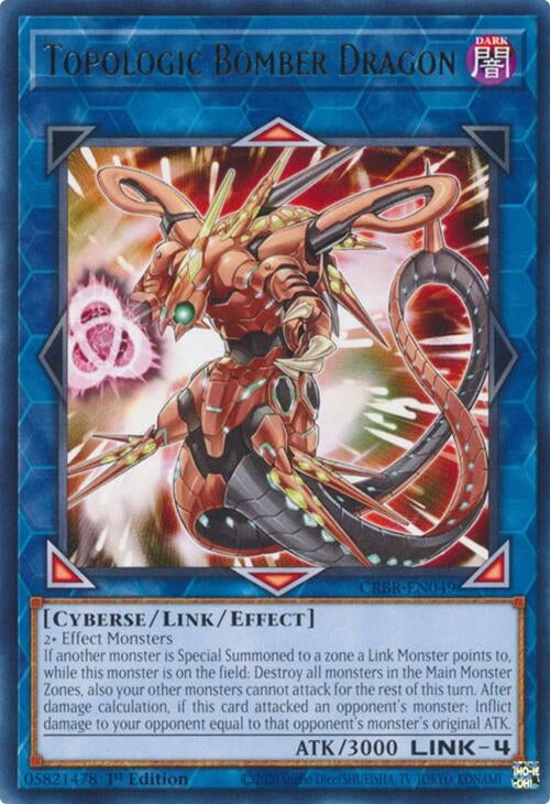 Image for Topologic Bomber Dragon (Crossover Breakers) (CRBR-EN049) - YuGiOh