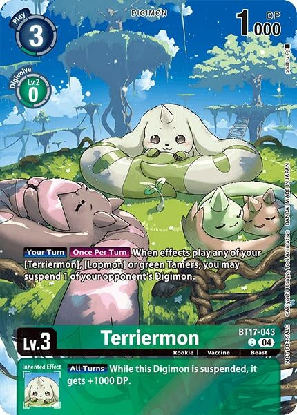 Image for Terriermon (Legend Pack 2024 Box Topper) (BT17-043 C)