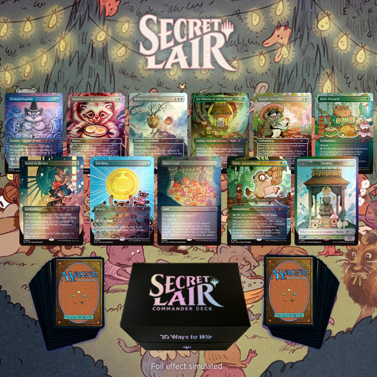 Image for Secret Lair Commander Deck: 20 Ways to Win - Magic: The Gathering