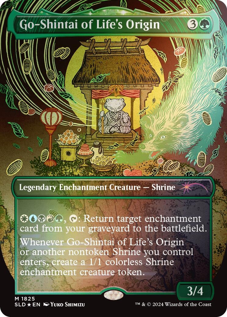 Image for Go-Shintai of Life's Origin (Rainbow Foil) (Secret Lair Drop Series) (1825) - Magic: The Gathering