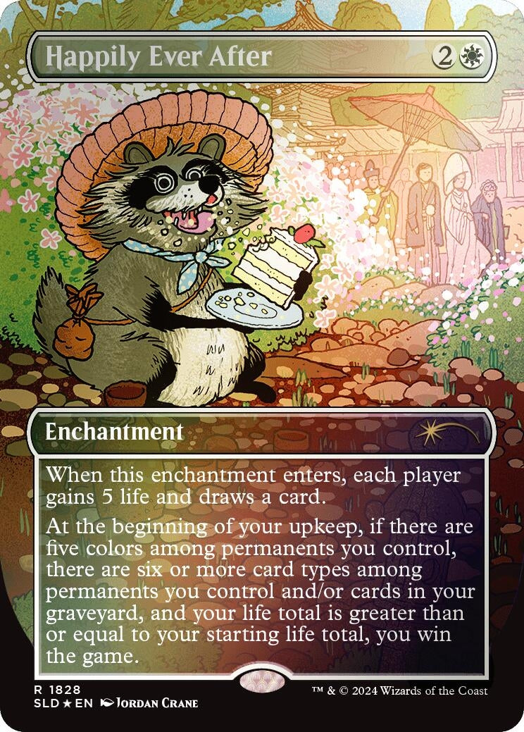 Image for Happily Ever After (Rainbow Foil) (Secret Lair Drop Series) (1828) - Magic: The Gathering