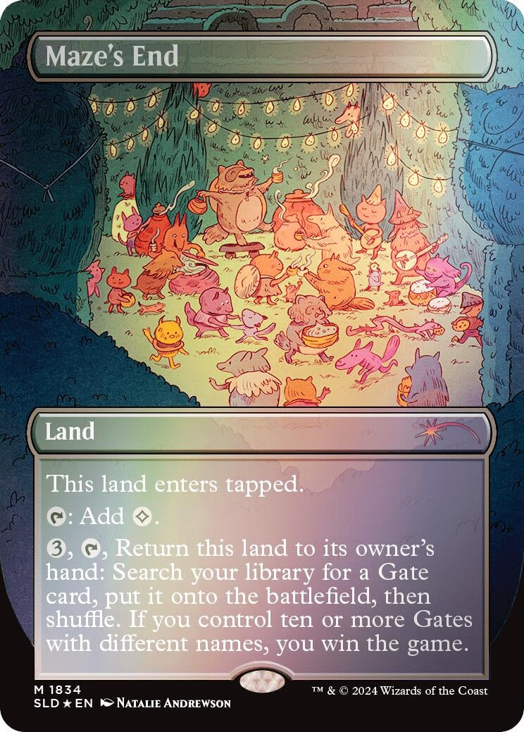 Image for Maze's End (Rainbow Foil) (Secret Lair Drop Series) (1834) - Magic: The Gathering