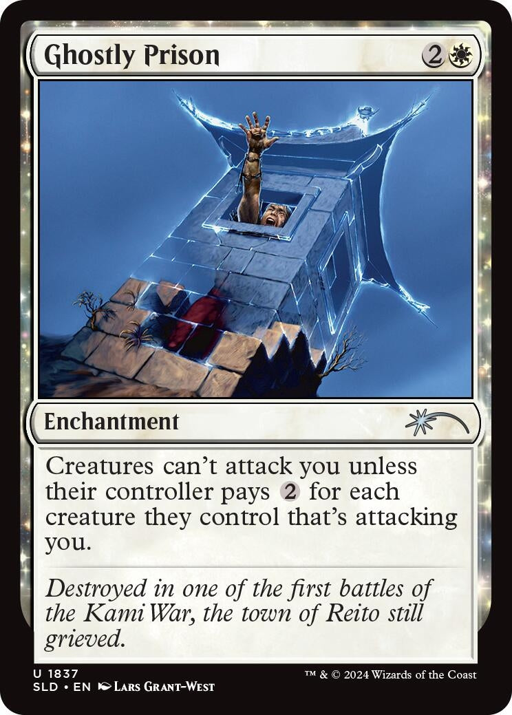 Image for Ghostly Prison (Secret Lair Drop Series) (1837) - Magic: The Gathering