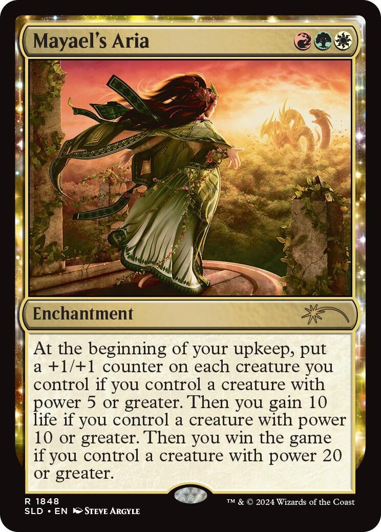 Image for Mayael's Aria (Secret Lair Drop Series) (1848) - Magic: The Gathering
