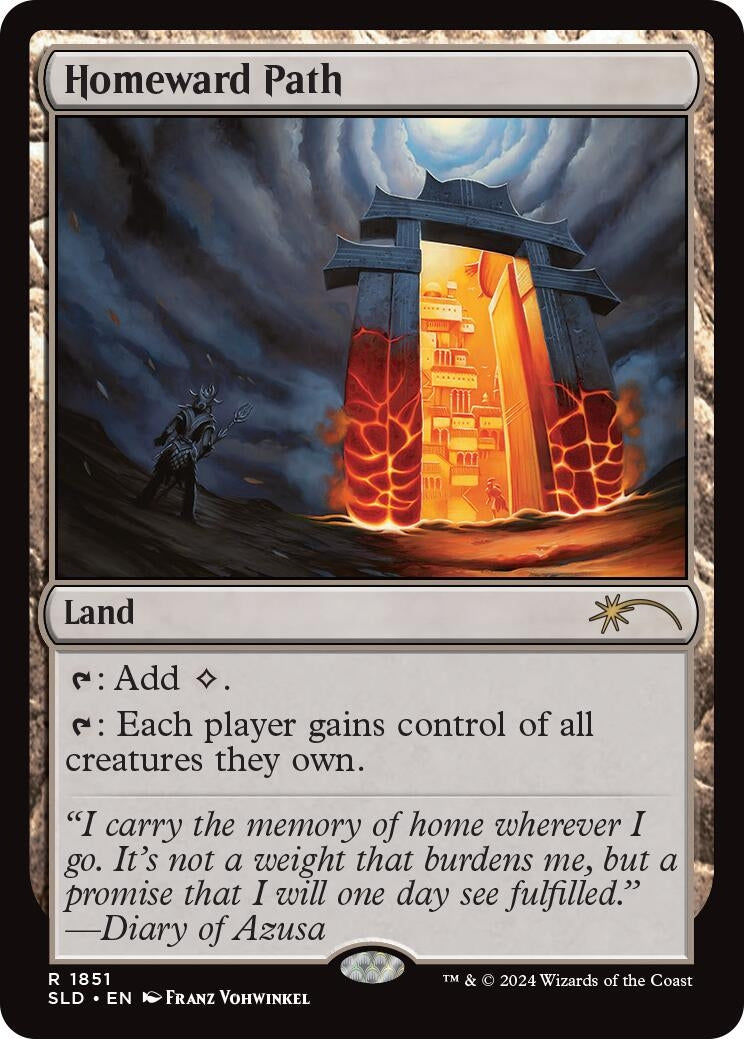 Image for Homeward Path (1851) (Secret Lair Drop Series) (1851) - Magic: The Gathering