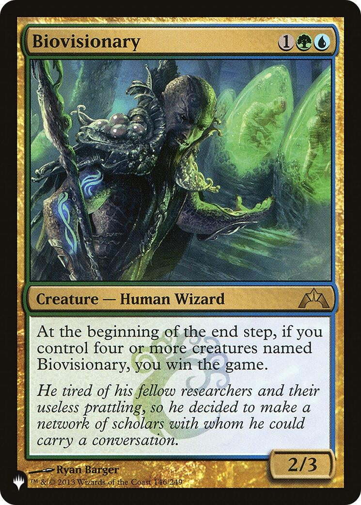 Image for Biovisionary (The List Reprints) (146/249) - Magic: The Gathering