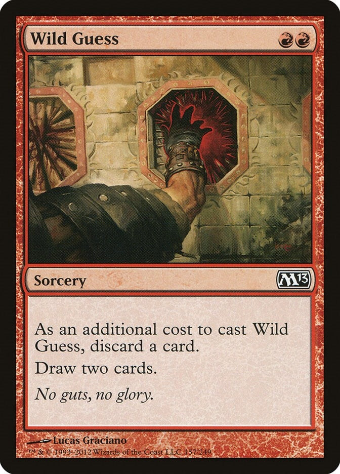 Image for Wild Guess (Magic 2013 (M13)) (157) - Magic: The Gathering