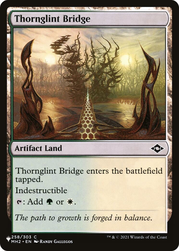 Image for Thornglint Bridge (The List Reprints) (258/303) - Magic: The Gathering