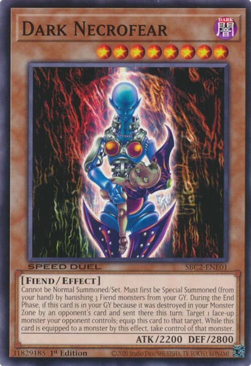 Image for Dark Necrofear (Speed Duel: Battle City Finals) (SBC2-ENE01) - YuGiOh