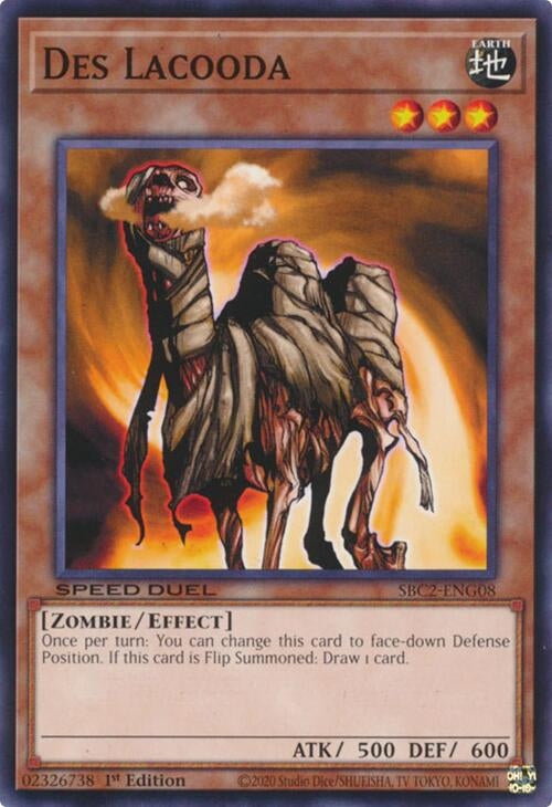 Image for Des Lacooda (Speed Duel: Battle City Finals) (SBC2-ENG08) - YuGiOh