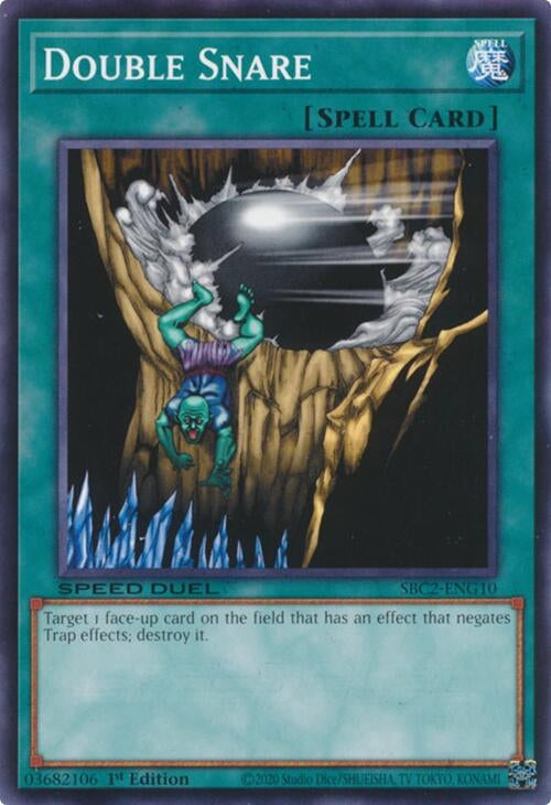 Image for Double Snare (Speed Duel: Battle City Finals) (SBC2-ENG10) - YuGiOh