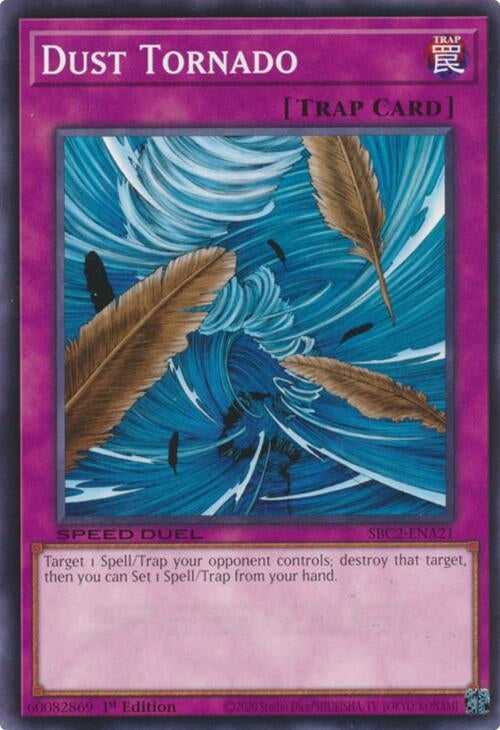 Image for Dust Tornado (Speed Duel: Battle City Finals) (SBC2-ENA21) - YuGiOh
