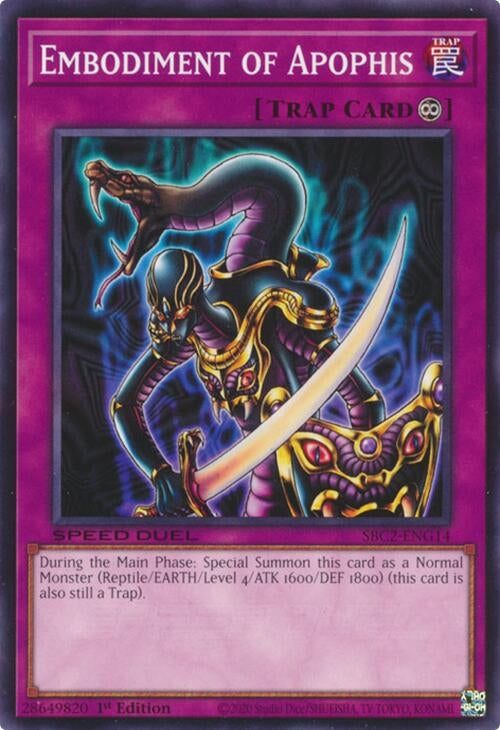 Image for Embodiment of Apophis (Speed Duel: Battle City Finals) (SBC2-ENG14) - YuGiOh