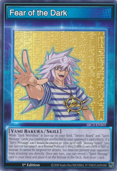 Image for Fear of the Dark (Speed Duel: Battle City Finals) (SBC2-ENS05) - YuGiOh